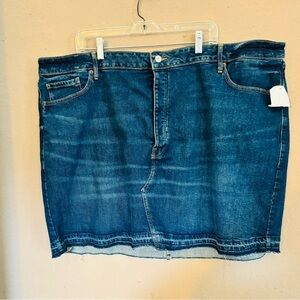 Old Navy Classic Blue Denim Mini Skirt